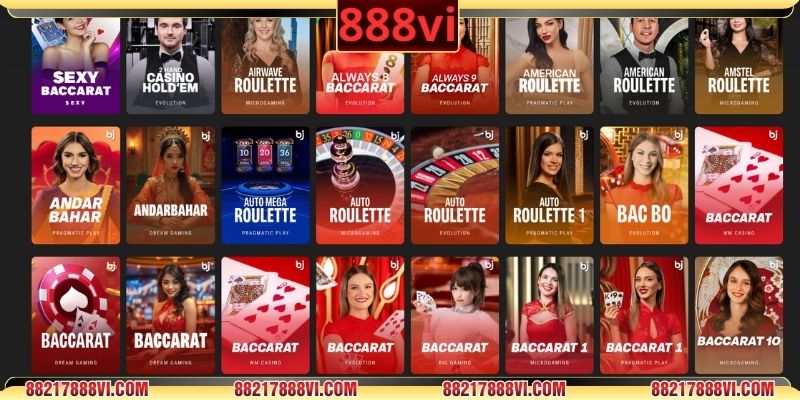 Casino 888VI hội tụ đẳng cấp quốc tế